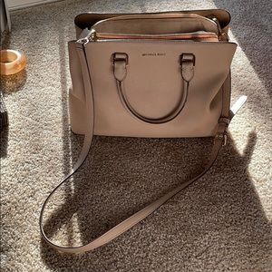 Tan Michael kors purse